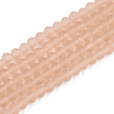 Transparent Glass Beads Strands EGLA-A044-T3mm-MD20-1