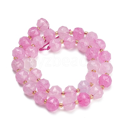 Dyed Imitation Jade Glass Beads Strands GL-Z001-02A-05-1
