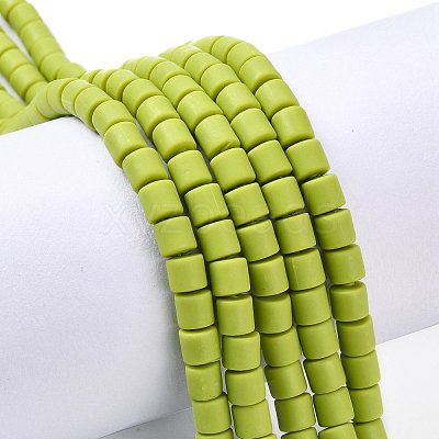 Polymer Clay Bead Strands CLAY-T001-C03-1