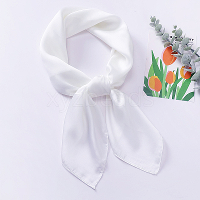 Detachable Satin Lady's Scarf AJEW-WH20072-79C-1