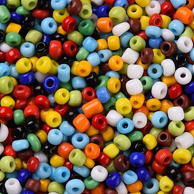 8/0 Glass Seed Beads SEED-US0003-3mm-51-1