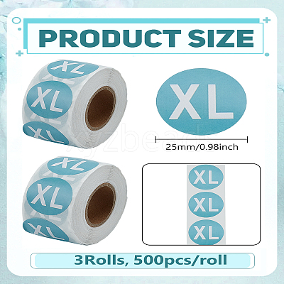 Coated Paper Self-adhesive Stickers AJEW-WH0816-175E-1