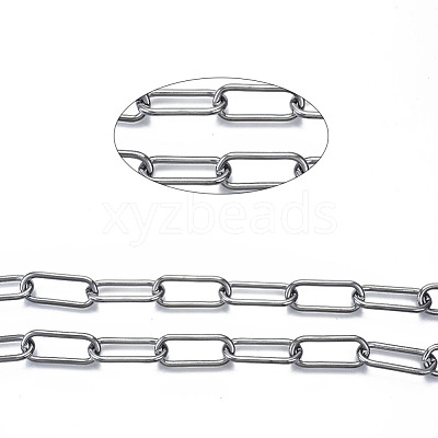 Unwelded Iron Paperclip Chains CH-S125-14A-01-1