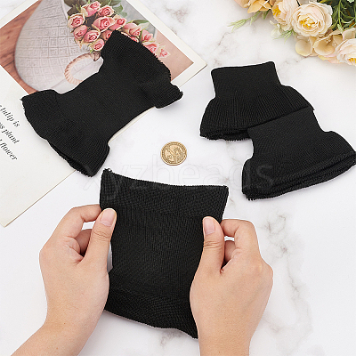 2PCS Nylon Knit Rib Bell Sleeve Cuff DIY-WR0003-96-1
