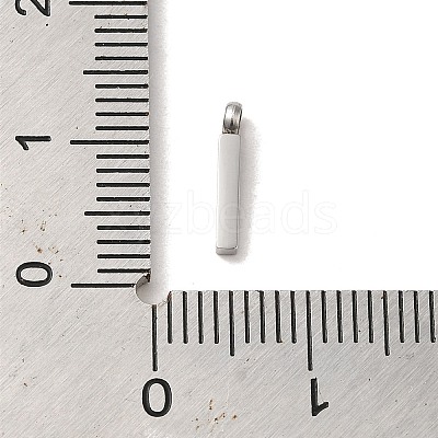 Non-Tarnish 304 Stainless Steel Charms STAS-L022-260P-1