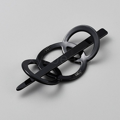 Cellulose Acetate(Resin) Hair Forks OHAR-WH0011-51A-1