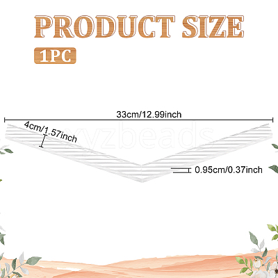 Acrylic Display Stands ODIS-WH0030-94-1