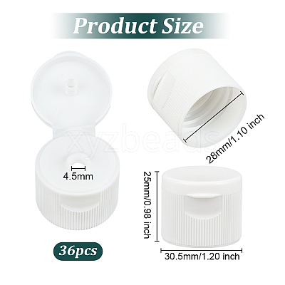 Plastic Flip Bottle Caps FIND-WH0152-707A-1