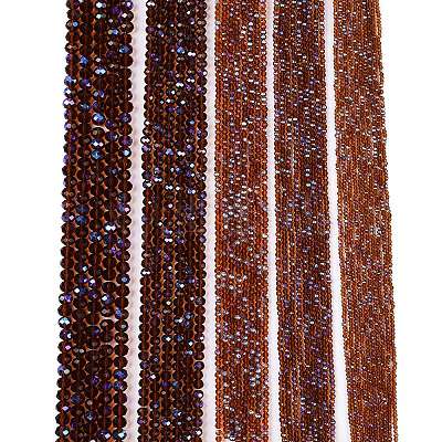 Electroplate Glass Beads Strands EGLA-A044-T1mm-L02-1