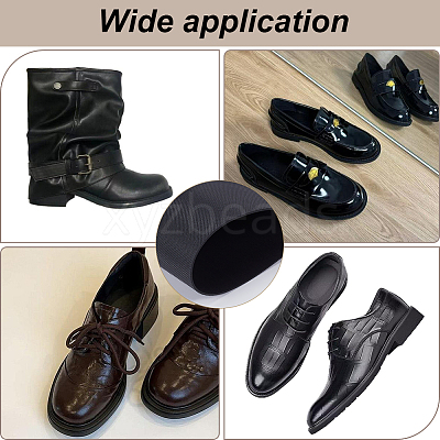 Rectangle Rubber Anti-slip Stickers for Shoe Soles AJEW-WH20020-506B-1