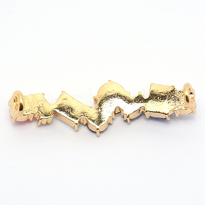 Zinc Alloy Colorful Rhinestone Shoe Buckle Clipss PALLOY-SZC0001-02A-1