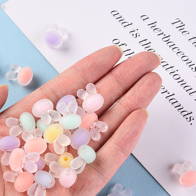 Transparent Acrylic Beads X-TACR-S152-12C-1