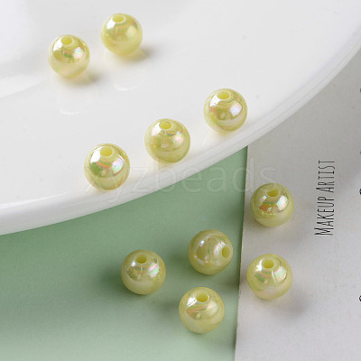 Opaque Acrylic Beads MACR-S370-D8mm-A10-1