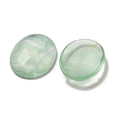 Natural Green Fluorite Cabochons G-C115-01B-09-1