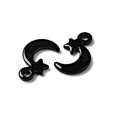 Spray Painted 201 Stainless Steel Charms STAS-G304-20-1