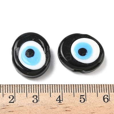Handmade Evil Eye Lampwork Beads LAMP-G168-02G-1