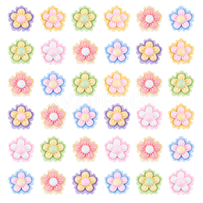 50Pcs Opaque Cartoon Resin Decoden Cabochons RESI-TA0005-64-1