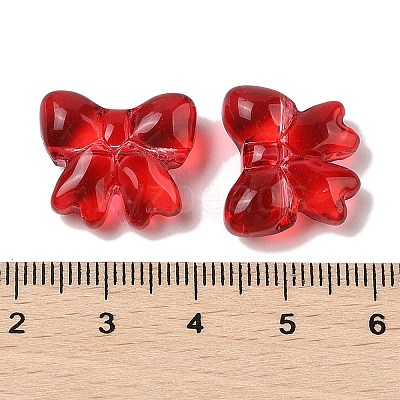 Transparent Spray Paint Glass Beads GLAA-Z011-02B-1