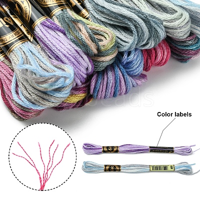 6-Ply Polyester Embroidery Floss OCOR-FZ0001-01H-1