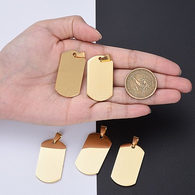 304 Stainless Steel Big Pendants LS-STAS-I140-19F-G-1