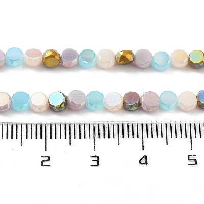 Electroplate Glass Beads X-EGLA-P056-01D-1