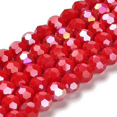 Opaque Glass Beads Stands EGLA-A035-P8mm-B16-1