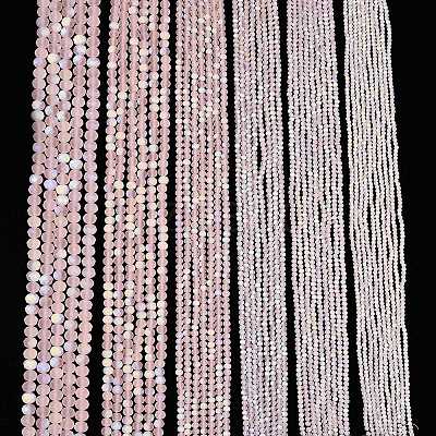 Transparent Glass Beads Strands X-EGLA-A044-T8mm-MB22-1