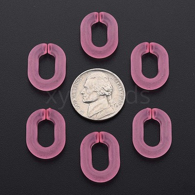 Transparent Acrylic Linking Rings MACR-S373-19B-D08-1