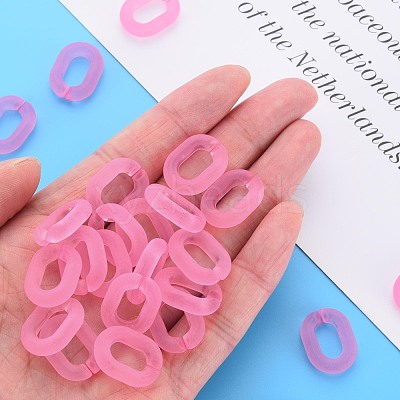 Transparent Acrylic Linking Rings MACR-S373-19B-D08-1