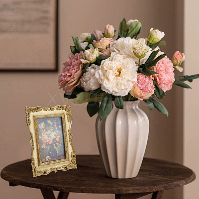 4Pcs 4 Styles Resin Photo Frame Stand DJEW-DC0001-19-1