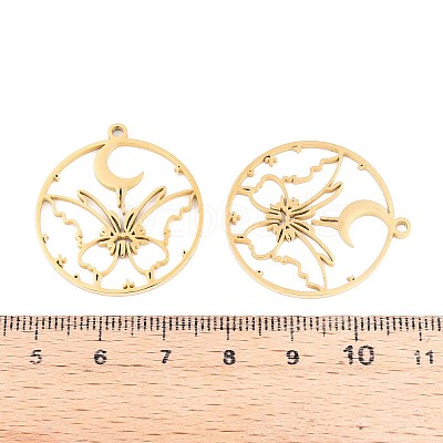 304 Stainless Steel Pendants STAS-N108-41G-1