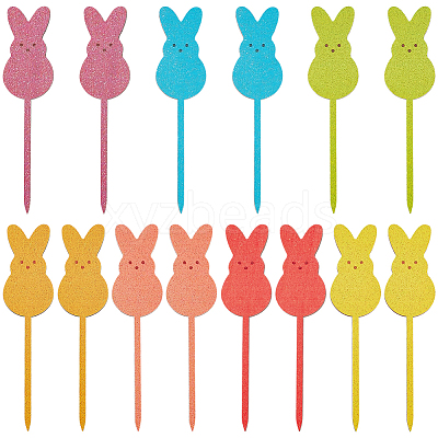 14Pcs Wooden Picks for Vase Decorations AJEW-CN0006-51B-1