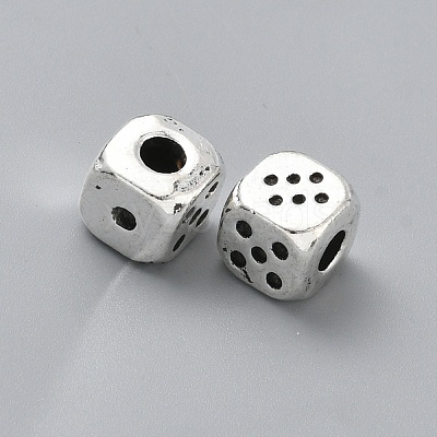 Tibetan Style Alloy Beads TIBEB-WH20001-03AS-1