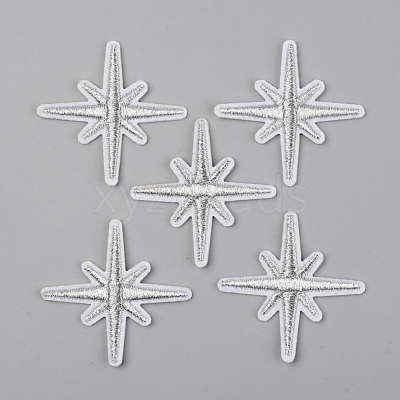 Computerized Embroidery Cloth Iron on/Sew on Patches DIY-S040-023A-1