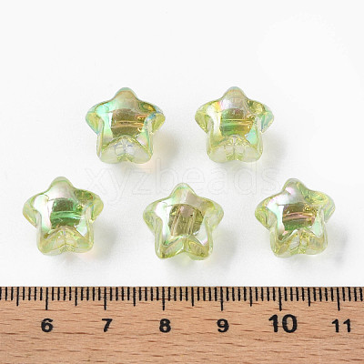 1-Hole Transparent Acrylic Buttons MACR-S373-129-C02-1
