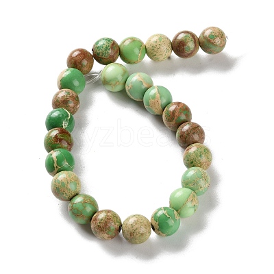Dyed Natural Regalite/Imperial Jasper/Sea Sediment Jasper Beads Strands G-B124-C01-12-1