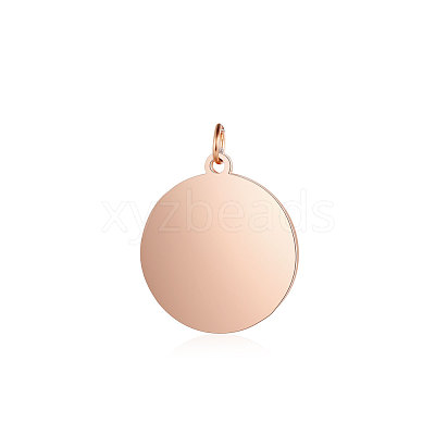 Ion Plating(IP) 304 Stainless Steel Pendants STAS-I311-33D-RG-1