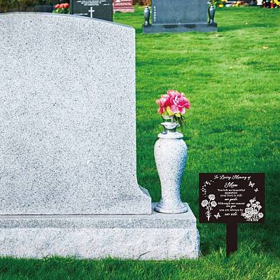 Acrylic Garden Stake AJEW-WH0366-002-1
