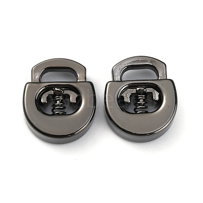 Alloy Spring Cord Locks FIND-WH0110-063B-1