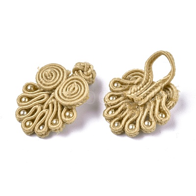 Handmade Chinese Frogs Knots Buttons Sets BUTT-WH0014-29H-1