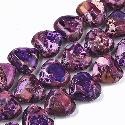 Natural Imperial Jasper Beads Strands G-S366-065D-1