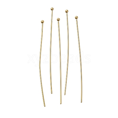 Brass Ball Head Pins KK-H502-03G-G-1
