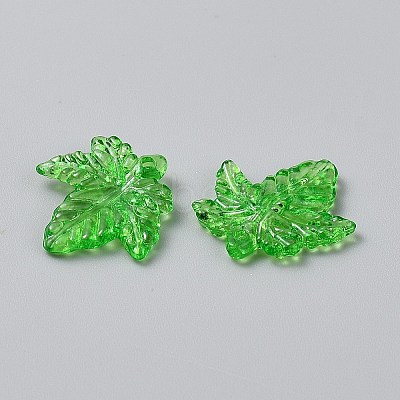 Transparent Acrylic Pendants OACR-CJC0006-25C-1