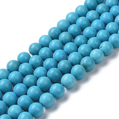 Natural Howlite Beads Strands G-C180-15A-1