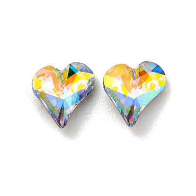 Glass Rhinestone Cabochons RGLA-M017-F01-202ST-1