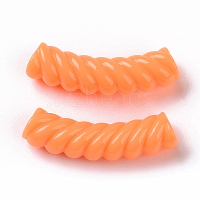 Opaque Acrylic Beads OACR-A016-03B-1
