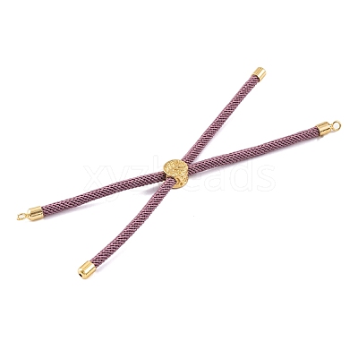 Nylon Cords Bracelet Makings Fit for Connector Charms AJEW-P116-01G-27-1