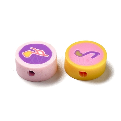 Handmade Polymer Clay Beads CLAY-E001-01C-1