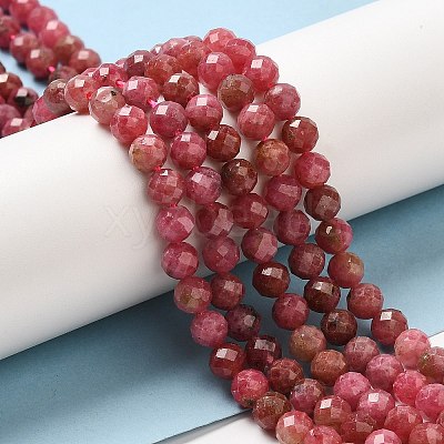 Natural Rhodonite Beads Strands G-E608-A13-1