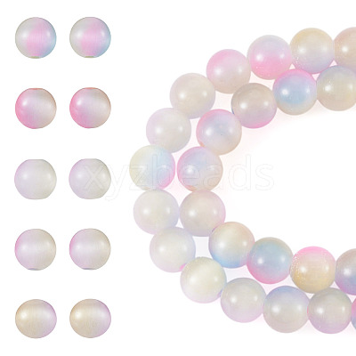 1Strand Cat Eye Beads Strands CE-TA0013-57A-1